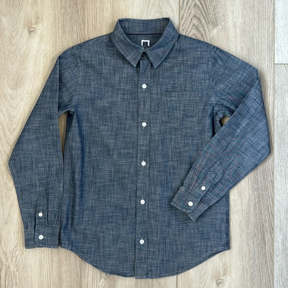 Janie And Jack Shirts Beautiful Denim Blue